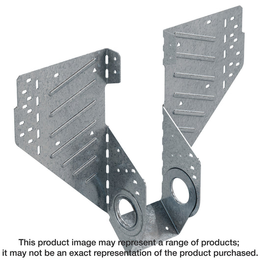 Simpson LSSR210-2Z LSSR Light Field-Adjustable Rafter Hanger for Double 2x