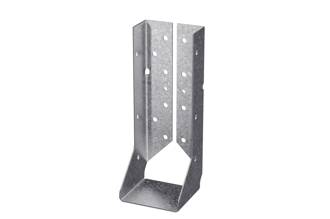 Simpson HUCQ210-3Z-SDS HUCQ ZMAX Galvanized Heavy Face-Mount Concealed-Flange Joist Hanger for Triple 2x10 w/ Screws