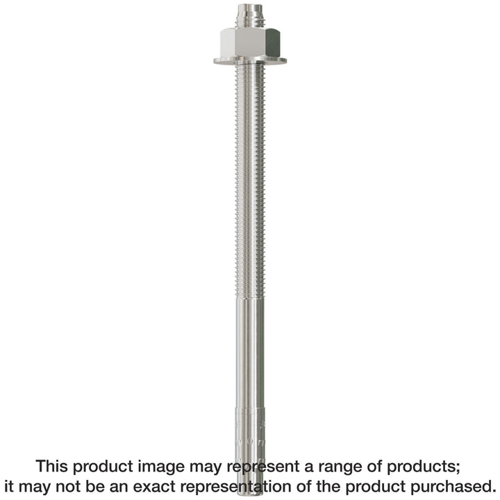 Simpson STB2-621004SS Strong-Bolt 2 — 5/8 in. x 10 in. Type 304 Stainless-Steel Wedge Anchor 10-Qty