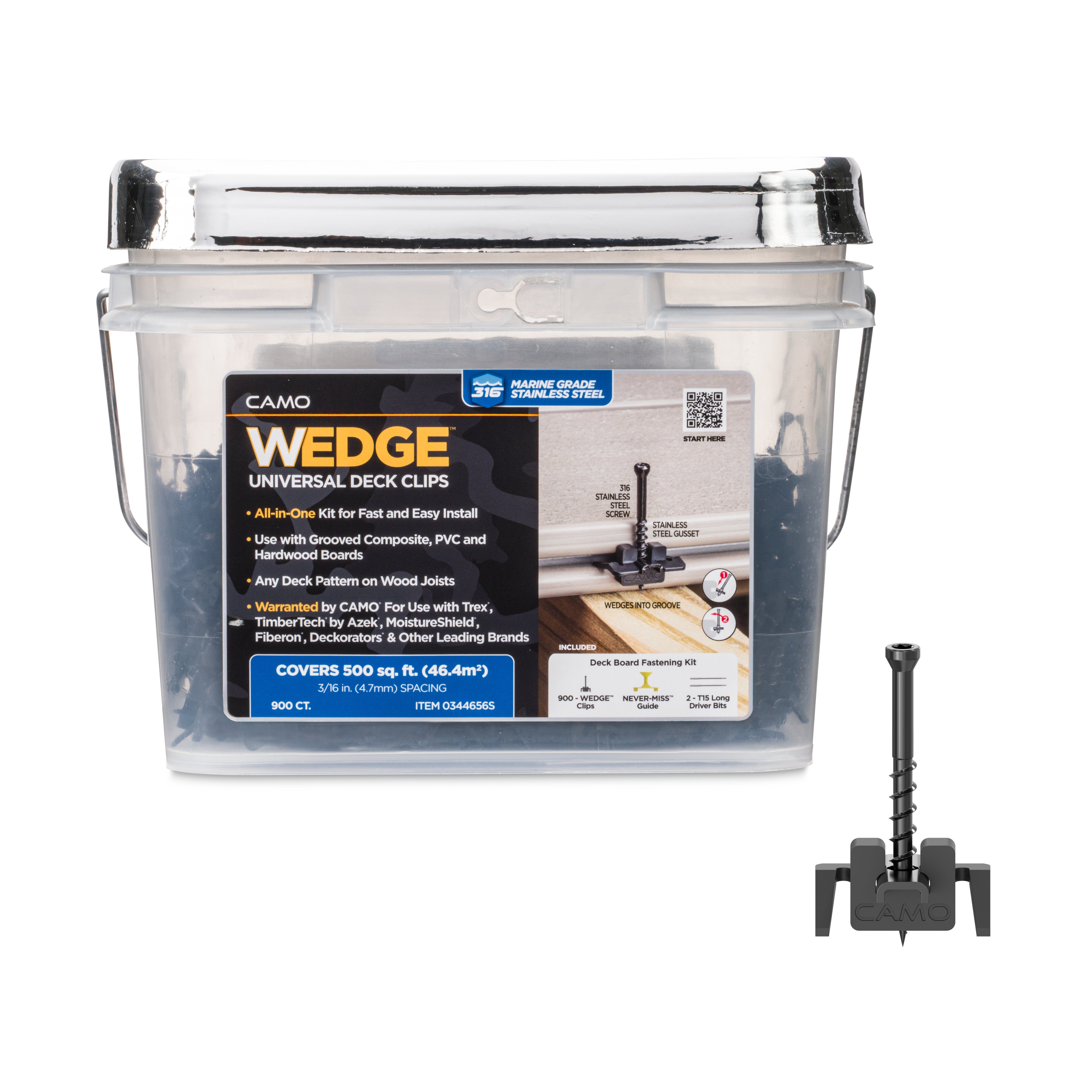 CAMO Clip Fastening Bundle