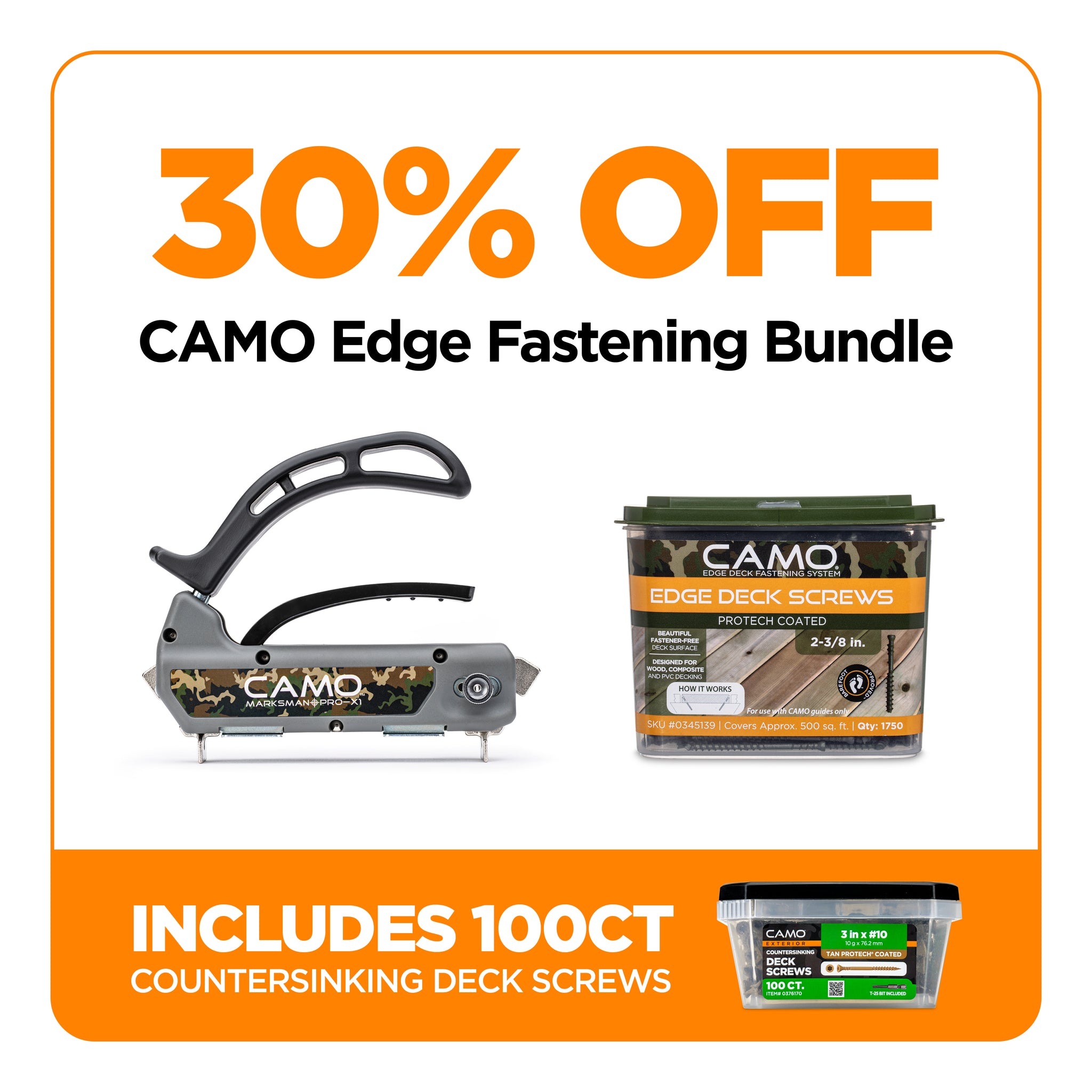 CAMO Edge Fastening Bundle