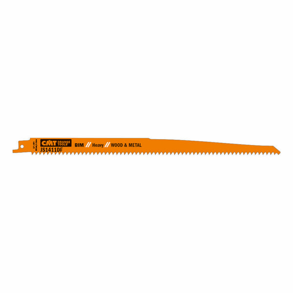 CMT Orange Tools JS1411DF-5 RECIPROCATING SAW BLADES for WOOD&METAL (BIM) 12”x 6TPI  (5-PCS.)