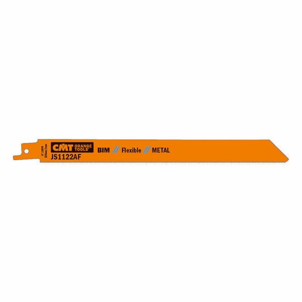 CMT Orange Tools JS1122AF-5 RECIPROCATING SAW BLADES for METAL (BIM) 9”x 24TPI  (5-PCS.)