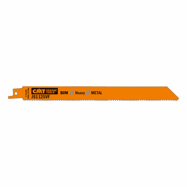 CMT Orange Tools JS1125VF-5 RECIPROCATING SAW BLADES for METAL (BIM) 9”x10-14TPI  (5-PCS.)