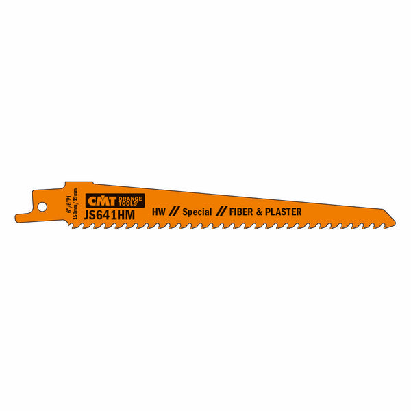 CMT Orange Tools JS641HM-2 RECIPROCATING SAW BLADES for WOOD&METAL (TCT) 6”x 6TPI (2-PCS.)