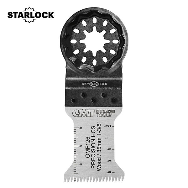 CMT Orange Tools OMF126-X5 1-3/8” PRECISION CUT BLADE WITH JAPANESE TOOTHING - HCS - SL  (5-PCS.)