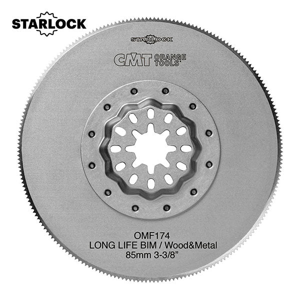 CMT Orange Tools OMF174-X5 3-3/8” CIRCULAR SAW BLADE FOR WOOD&METAL - BIM - SL  (5-PCS.)