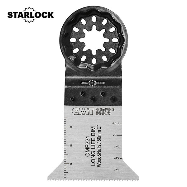 CMT Orange Tools OMF221-X1 2” PLUNGE CUT BLADE FOR WOOD&NAILS - BIM - SL  (1-PC.)