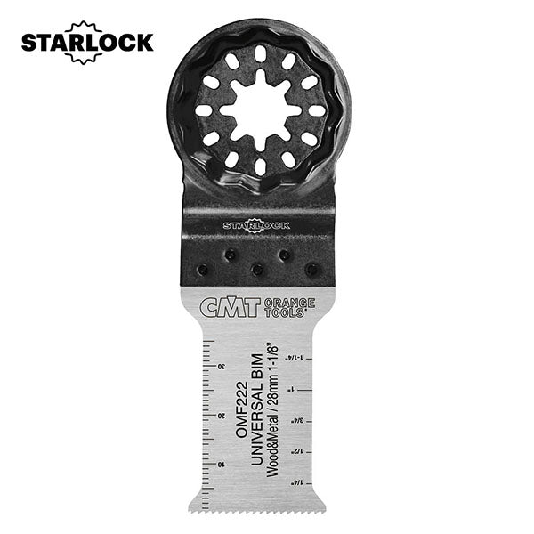 CMT Orange Tools OMF222-X1 1-1/8” PLUNGE CUT BLADE FOR WOOD&METAL - BIM - SL  (1-PC.)