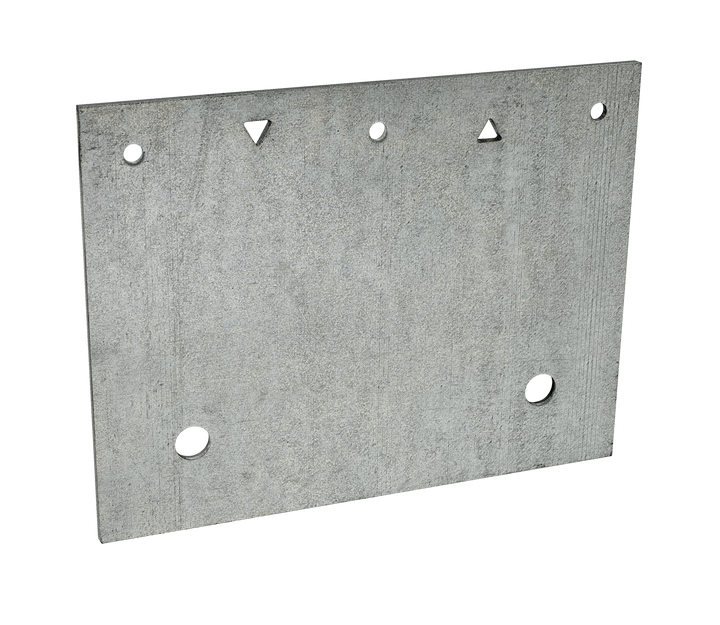 Simpson FRFP FRFP 7 in. x 9 in. Retrofit Foundation Plate