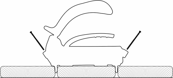 CAMO Marksman Pro-NB, Narrow Board Deck Tool for Edge Fastening Installation, Fits 3-1/4 to 5" Boards, 3/16" Spacing