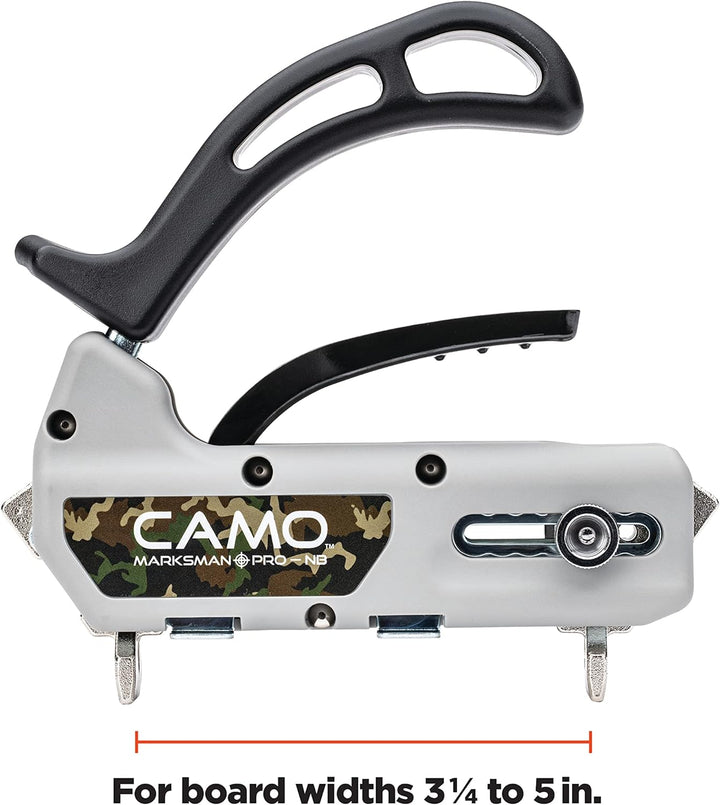 CAMO Marksman Pro-NB, Narrow Board Deck Tool for Edge Fastening Installation, Fits 3-1/4 to 5" Boards, 3/16" Spacing