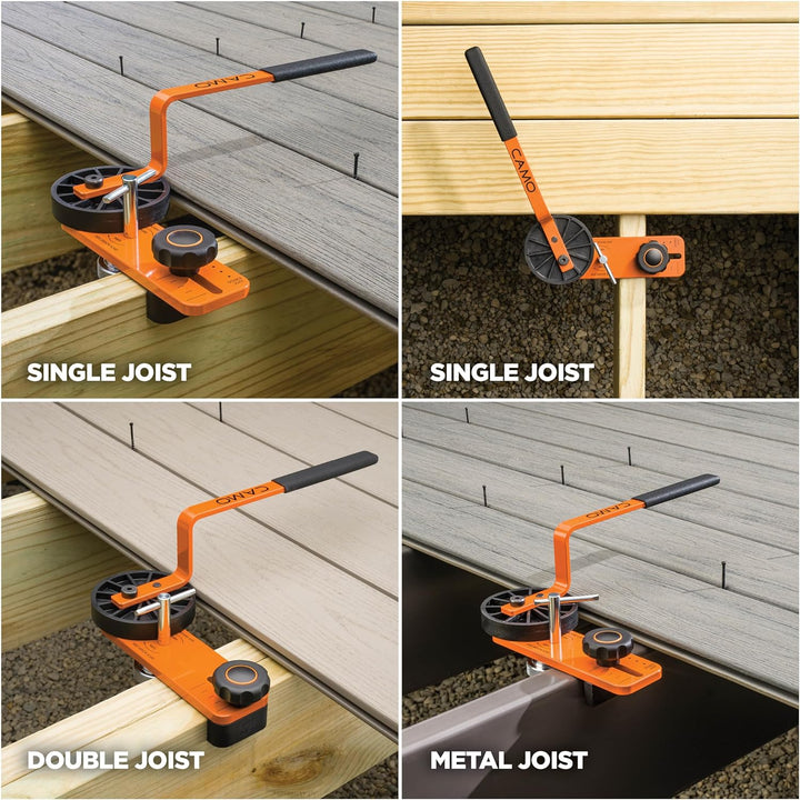 CAMO Lever Deck Board Bending, Straightening and Locking Tool for Faster & Easier Deck Installation