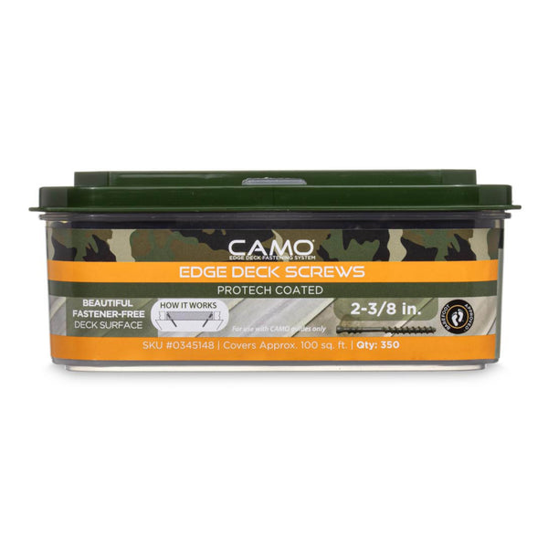 CAMO 345148 2-3/8" EDGE SCREW T15 STAR 350CT