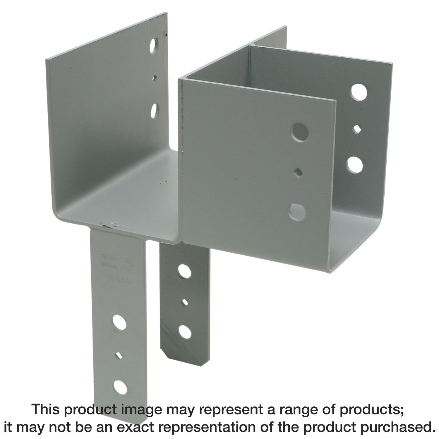 Simpson ECCLL666 ECCLL L-Shape End Column Cap for 6x Beams, 6x Post, S ...