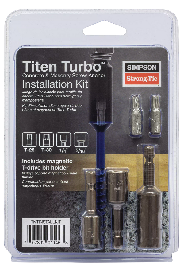 Simpson TNTINSTALLKIT Titen Turbo Installation Tool Kit