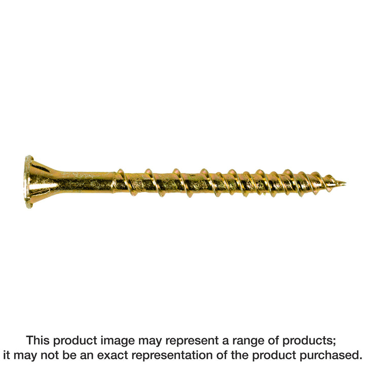 Simpson WSV2S Strong-Drive WSV SUBFLOOR Screw Collated — #9 x 2 in. T25, Yellow Zinc 2000-Qty