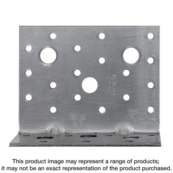 Simpson AE116 AE 3-9/16 in. x 4-9/16 in. Angle Bracket for Cross-Laminated Timber