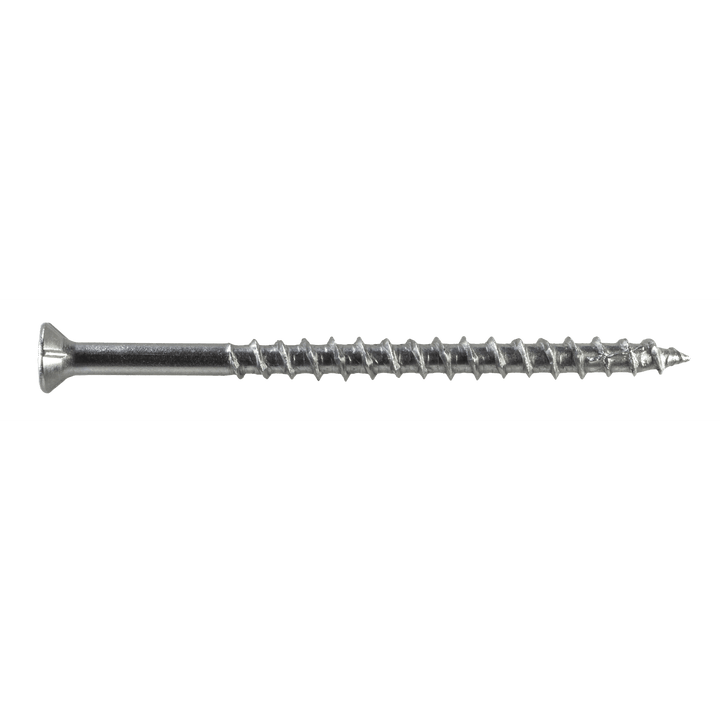 Simpson T10300DWP Deck-Drive DWP WOOD SS Screw — #10 x 3 in. T-25, Flat Head, Type 316 40-Qty