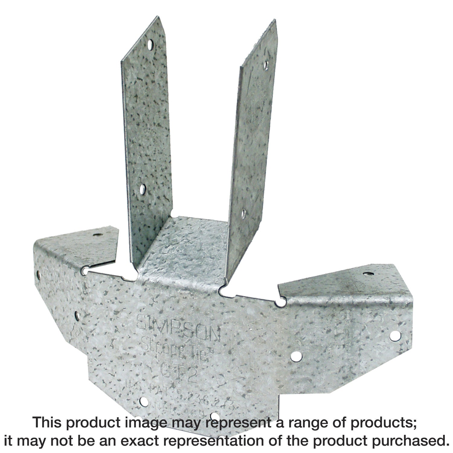 Simpson GT2Z GT ZMAX Galvanized 16-Gauge Gazebo Tie for 6-2x Rafters a ...