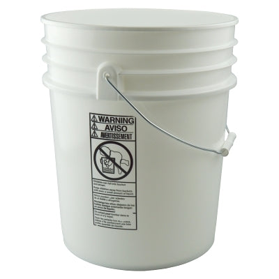 Freund 1141T05 5 GALLON PLASTIC BUCKETW/LID