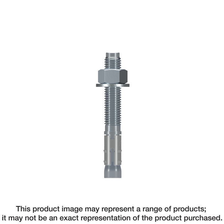 Simpson STB2-75434R10 Strong-Bolt 2 — 3/4 in. x 4-3/4 in. Wedge Anchor 10-Qty