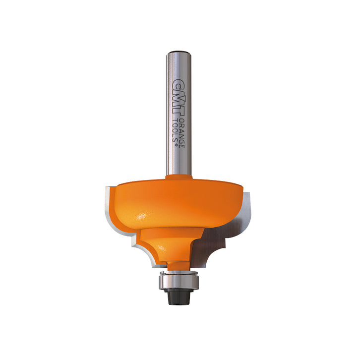 CMT Orange Tools 845.850.11 CLASSICAL OGEE BIT WITH BEARING D=1-3/8”x47/64” R=1-4”-3/16” S=1/2”