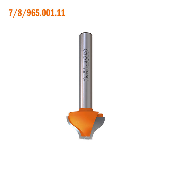 CMT Orange Tools 865.001.11 DECORATIVE BEADING BIT  D=3/4”  d=1/4”  R=1/4”   S=1/4” (PROFILE A)