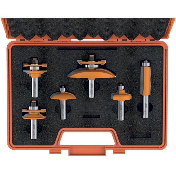 CMT Orange Tool 800.515.11 6-PIECE COVE CABINETMAKING SET