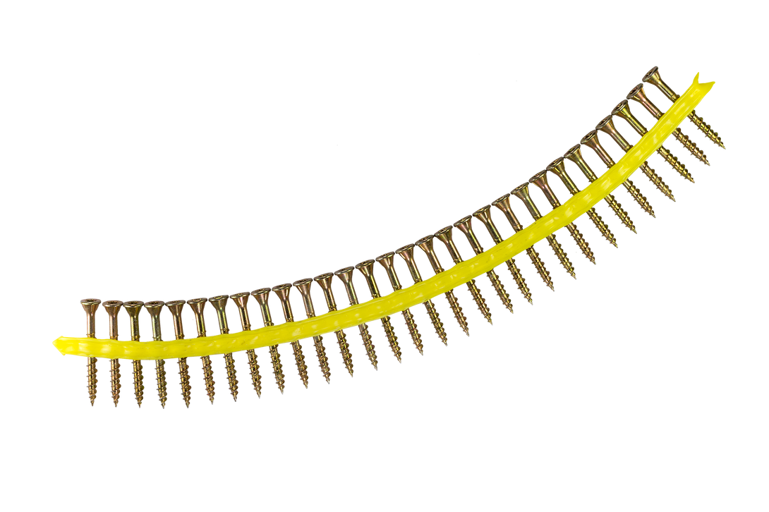 Simpson HCKWSV3S Strong-Drive WSV SUBFLOOR Screw Collated — #9 x 3 in. T25, Yellow Zinc 500-Qty