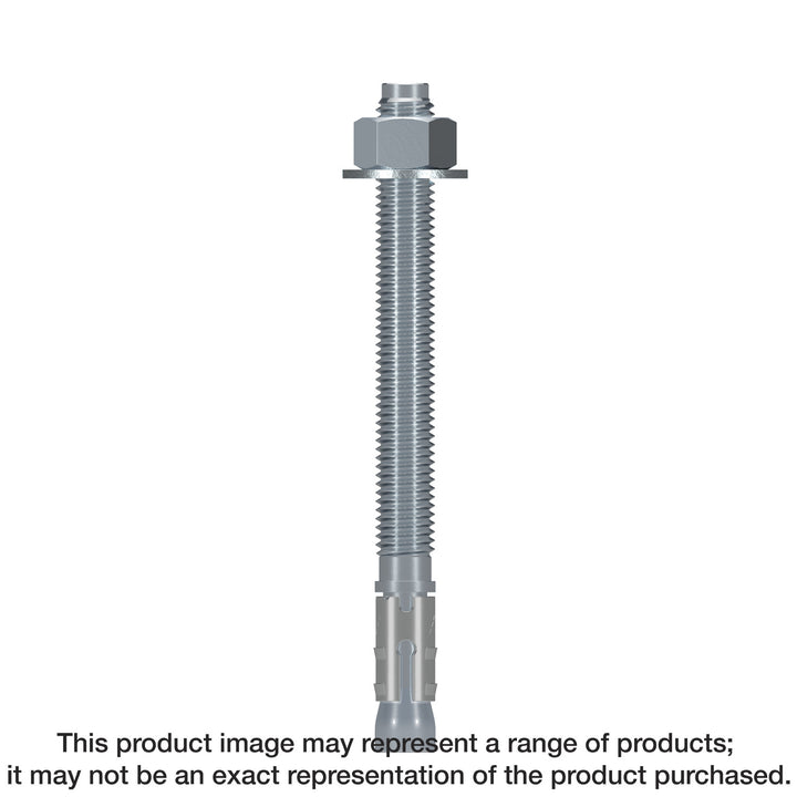 Simpson STB2-1001300 Strong-Bolt 2 — 1 in. x 13 in. Wedge Anchor 5-Qty