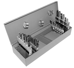 ALFA Tools TDSH236 36PC HSS NC/NF TAPS WITH HSS DRILLS 1/pack