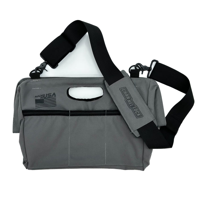 Channellock TGM1G Standard Tool Tote, Grey Cordura Std Pkt