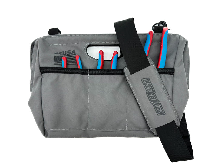 Channellock TGM1G Standard Tool Tote, Grey Cordura Std Pkt