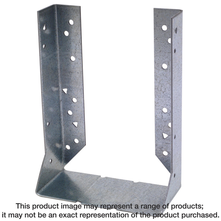 Simpson HUC610 HUC Galvanized Face-Mount Concealed-Flange Joist Hanger for 6x10