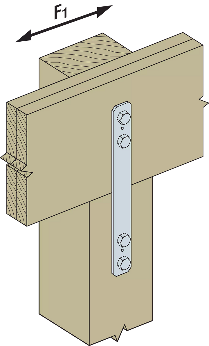 Simpson PS218 PS 2 in. x 18 in. Hot-Dip Galvanized Piling Strap