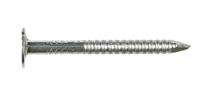 Simpson S510ARNB Roofing Nail, Annular Ring Shank — 1-3/4 in. x .131 in. Type 304 Stainless Steel 25 lb.