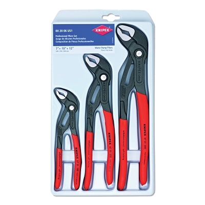 Knipex 002006US1 3-PCS COBRA PLIERS SET