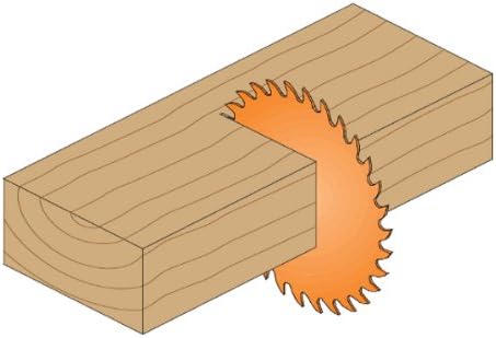 CMT Orange Tools P12096 1" Bore ITK Melamine & Ultra Finish Saw Blade, 12" x 96 Teeth