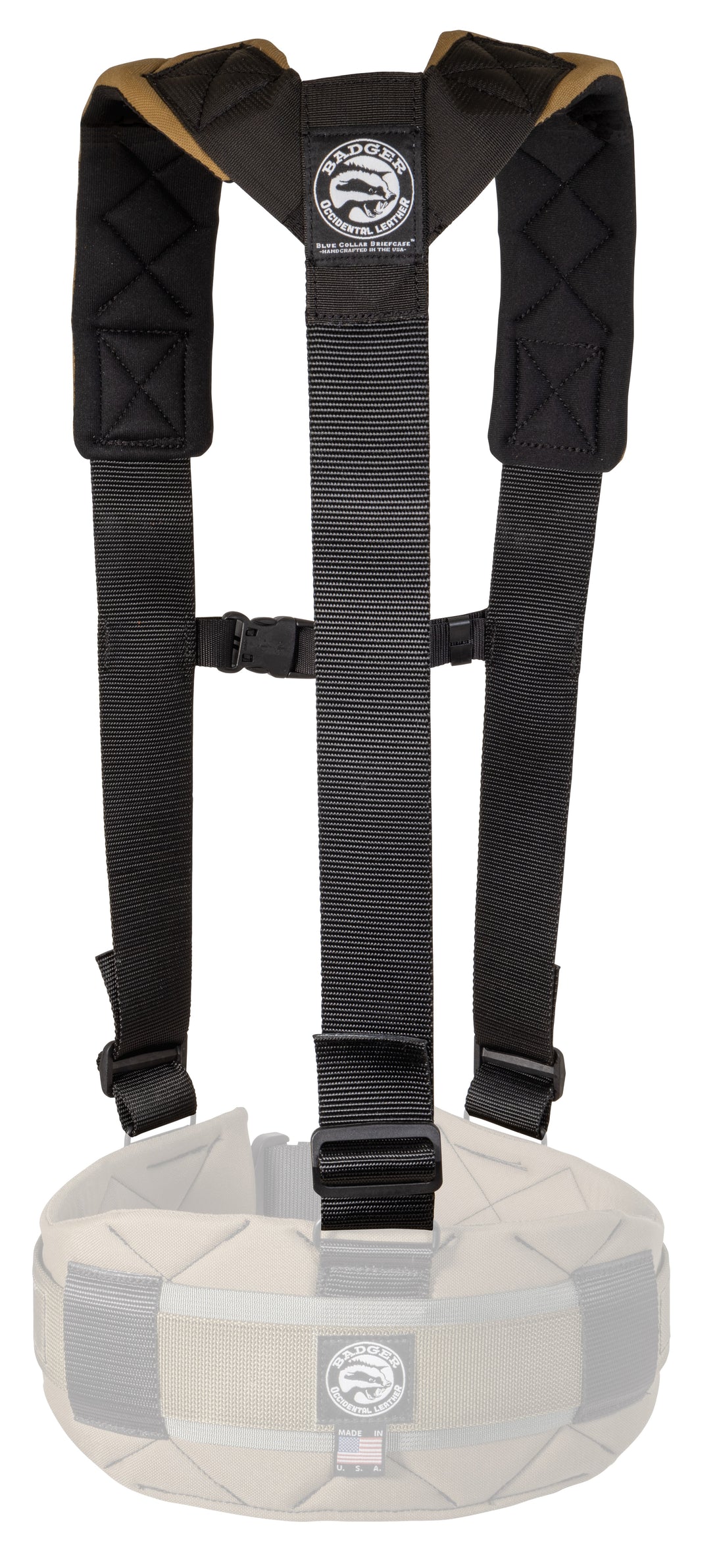 Badger Occidental Leather 420020 Suspenders - Sawdust