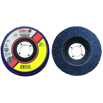 CGW Abrasives 53001 6X7/8 Z3-36 T27 REG FLAPDISC