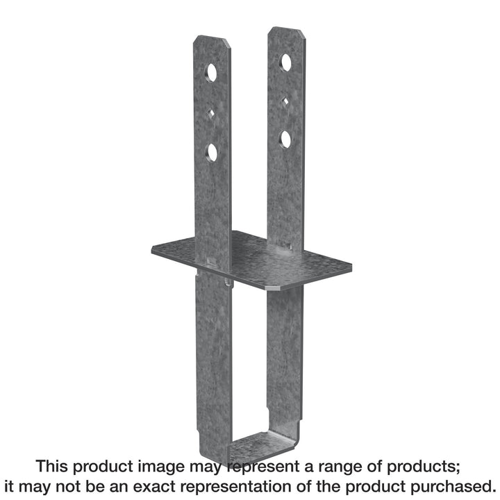 Simpson CB48 CB Galvanized Column Base for 4x8