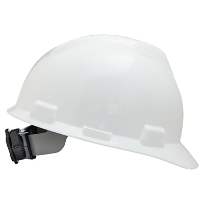 MSA 475358 WHITE V-GARD SLOTTED CAPW/FAS-TRAC III SUSPENSIO