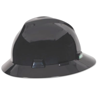 MSA C217374 BLACK V-GARD HAT W/FAS TRACK SUSPENSION