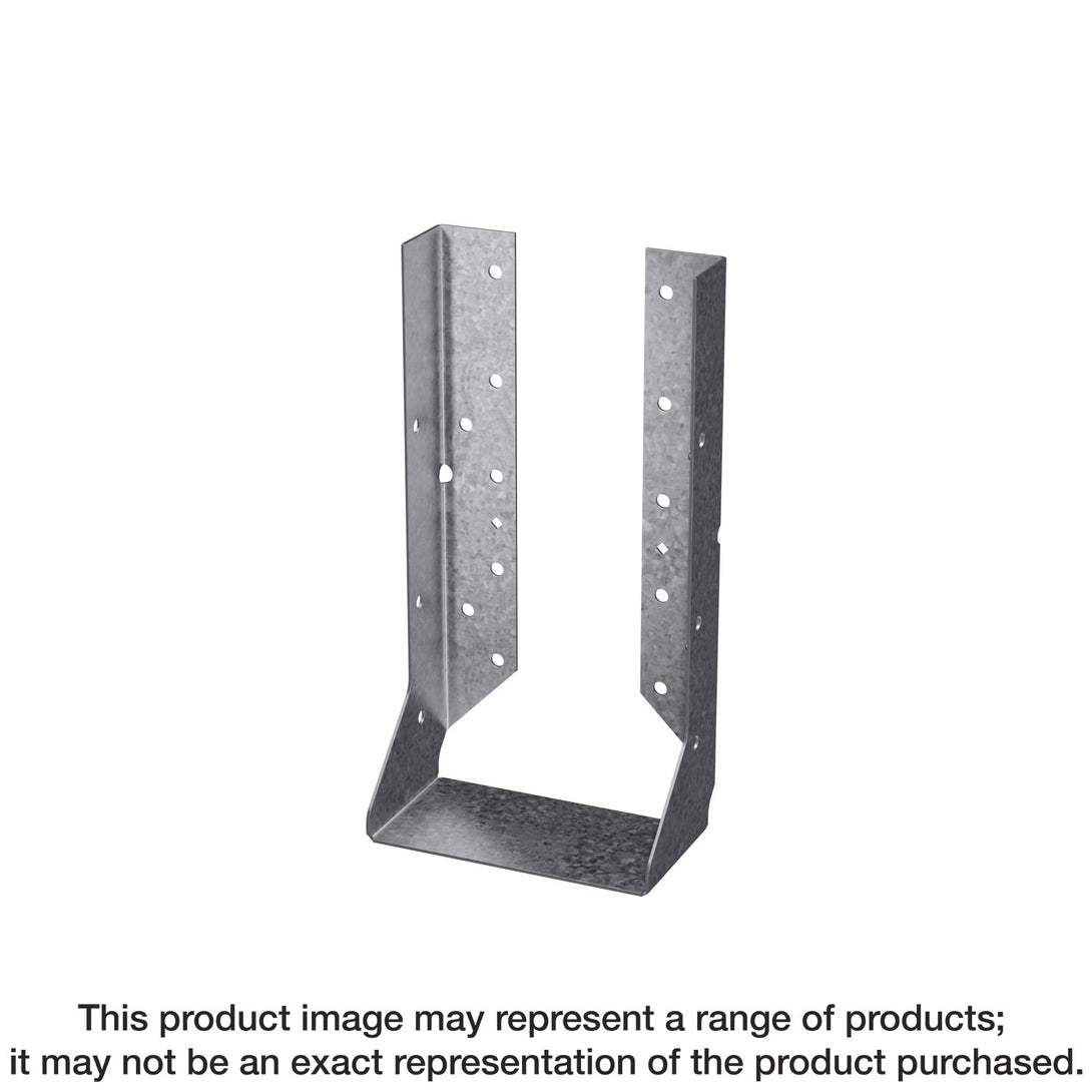 Simpson HUCQ612Z-SDSG HUCQ ZMAX Galvanized Heavy Face-Mount Concealed-Flange Joist Hanger for 6x12 w/ Screws