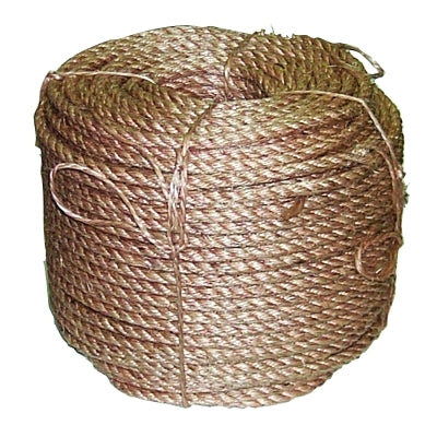 Anchor Brand 1X1253S Manila Rope, 3 Strands, 1 in x 125 ft