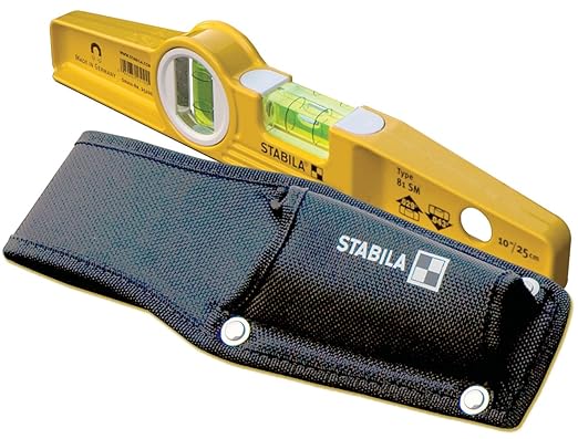 Stabila 30003 Black Holster for Die Cast Torpedo Levels