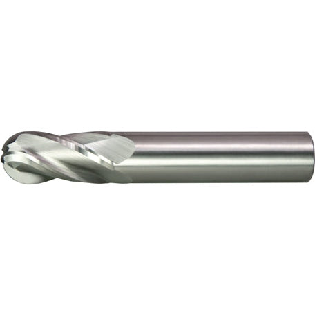 ALFA Tools SCB60676 7/16X7/168 4 FLUTE CENTER CUTTING BALL SINGLE END CARBIDE END MILL 1/pack