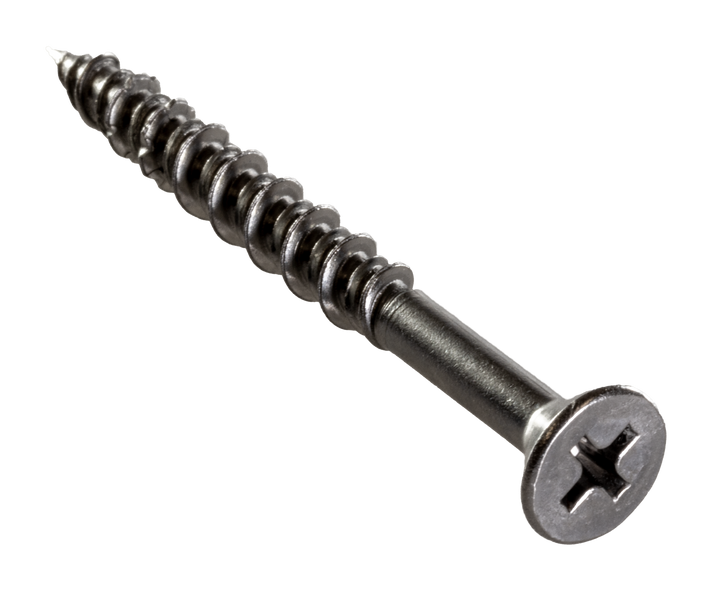 Simpson T10J200FXC Marine Screw, Flat Head — #10 x 2 in. #2 Phillips Drive, Type 316 100-Qty