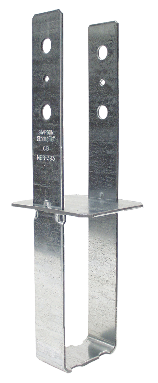 Simpson CB46 CB Galvanized Column Base for 4x6